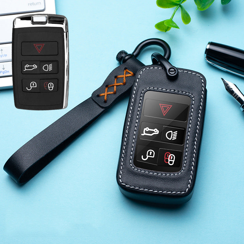 Suitable for Land Rover Car Leather Personalized Key Holster