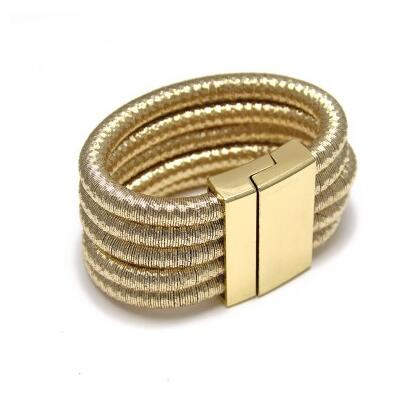 Vintage multi-layer necklace clavicle chain bracelet set ladies