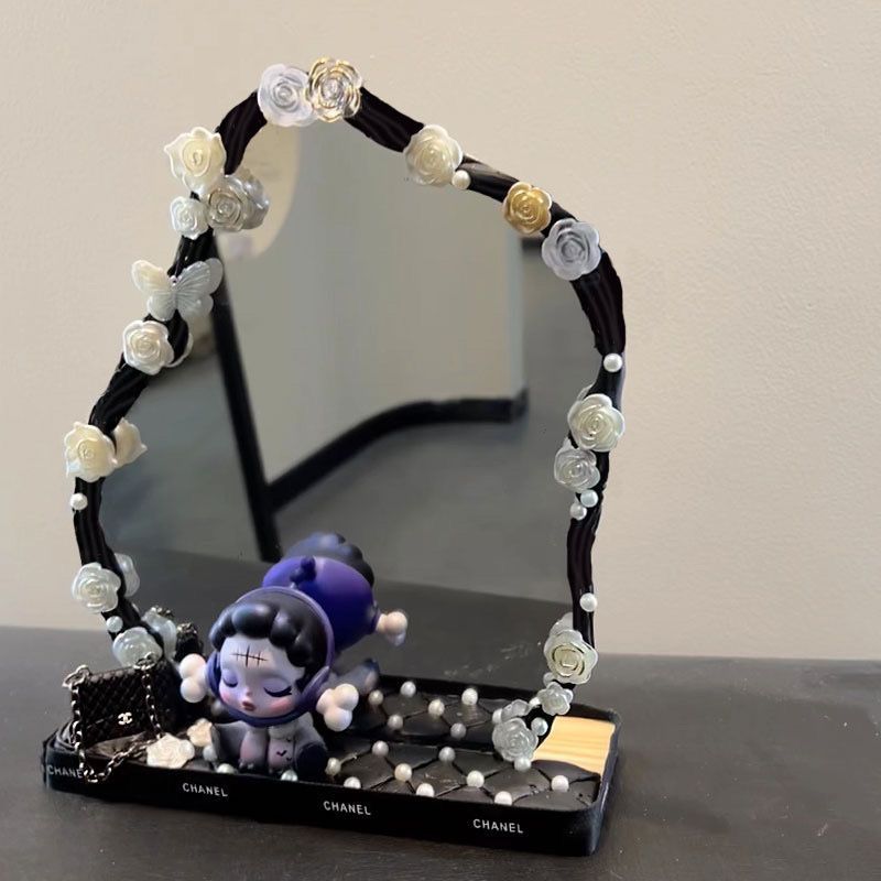 Decorated With Irregular Makeup Mirror Style