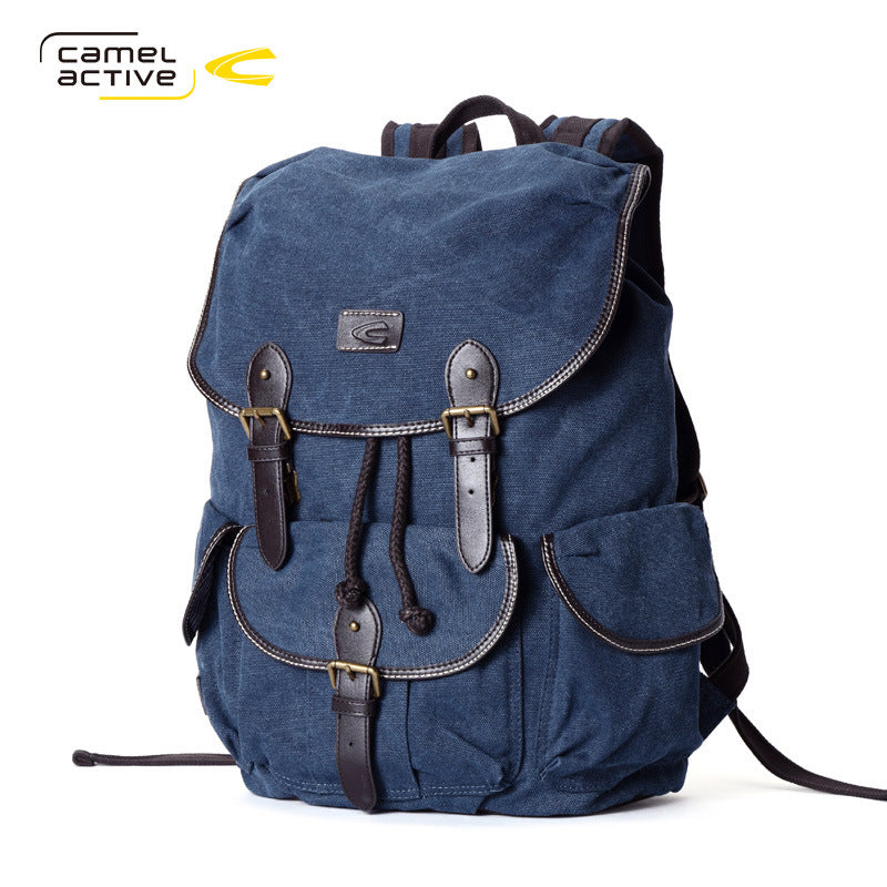 Camel avitve/ men's camel dynamic backpack Backpack Travel Bag retro brand casual bag