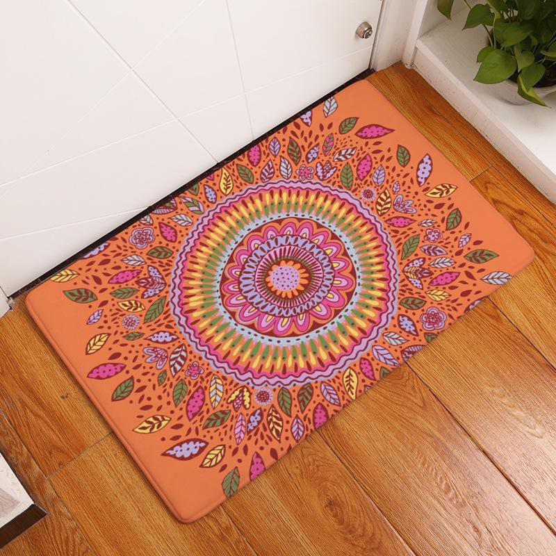 Sun Flower Printed Floor Mat Door Mat