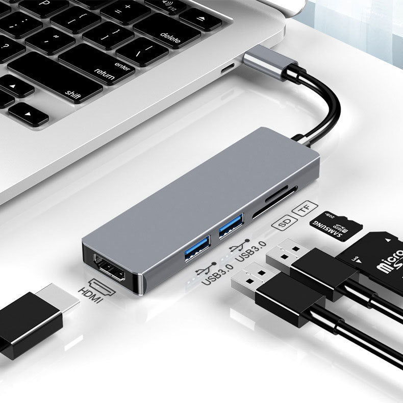 High Speed PD Charging USB-C Notebook Office Card Reader
