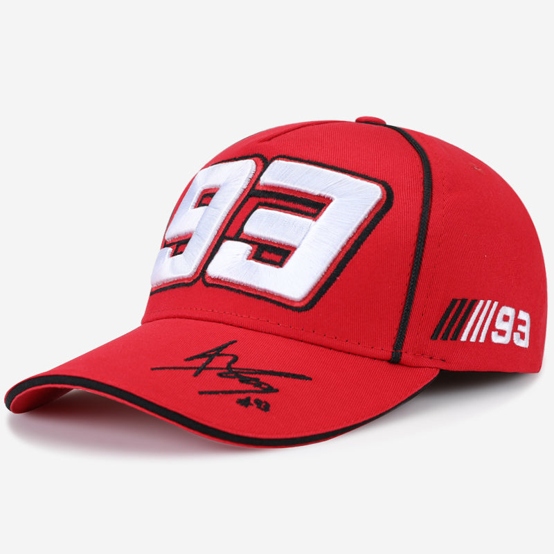 Men's Motorcycle Racing Fan No. 93 Baseball Cap
