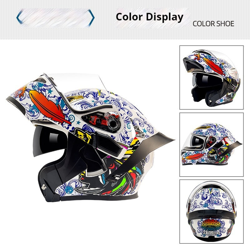 Personalized Big Tail Knight Safety Four Seasons Universal Helmet