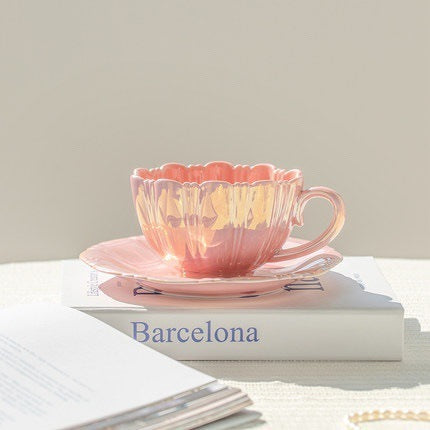 Delicate Afternoon Tea Ceramic Cup And Plate