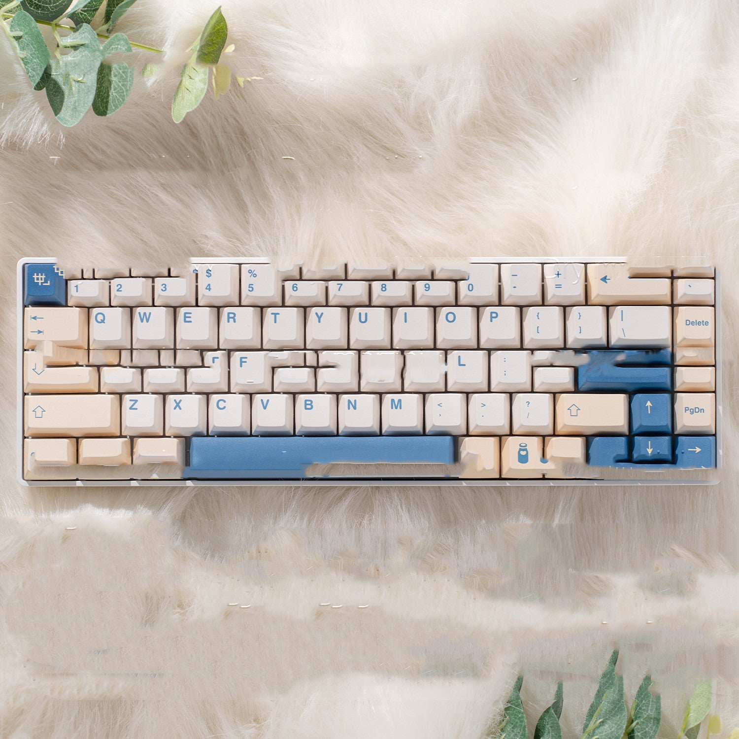 Transparent Tri-mode Kit RGB Silent Mechanical Keyboard