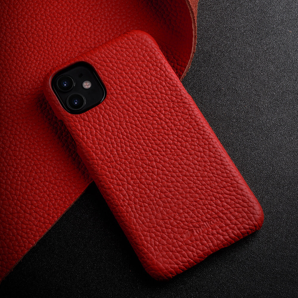 Compatible with Apple , Leather anti-fall protective cover phone case
