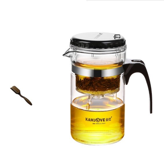 Heat Resistant Glass Filter Elegant Cup Teapot