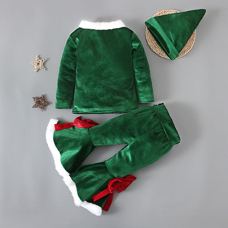 Children's Christmas Long-sleeved Top