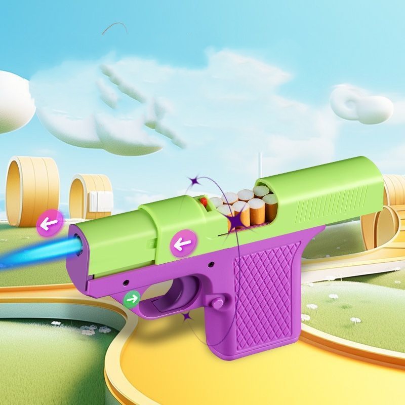 Carrot Gun Decompression Toy Windproof