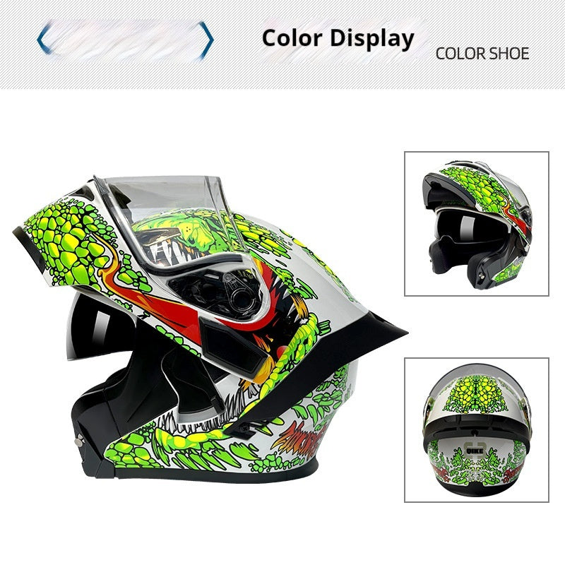 Personalized Big Tail Knight Safety Four Seasons Universal Helmet