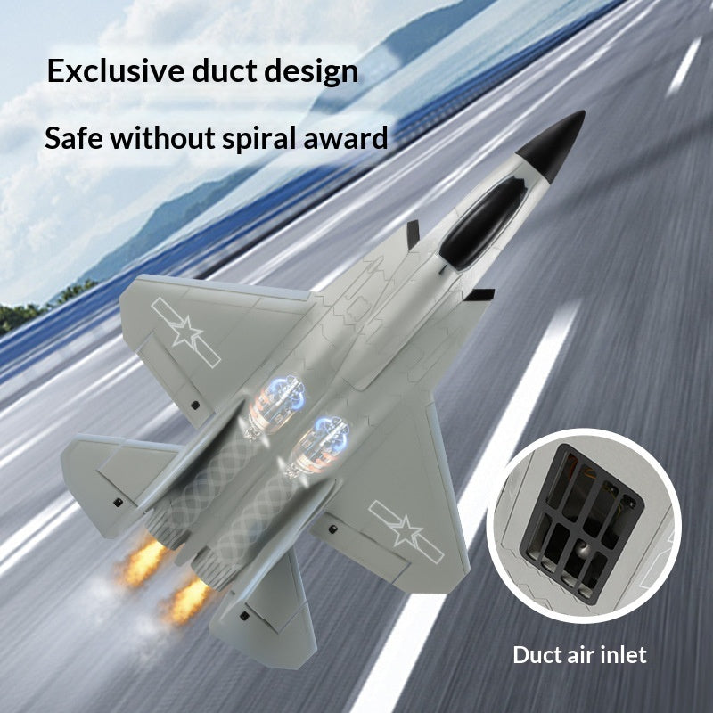 Remote-controlled Brushless Foam Fighter Jet