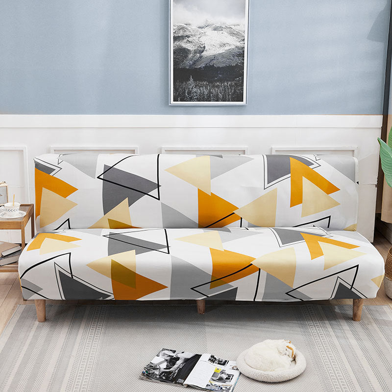 No Armrest Elastic Sofa Cover Fabric All-inclusive Type