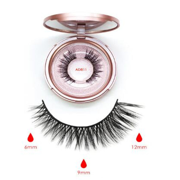 Five magnetic false eyelash set