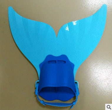 Palmes de sirène Monopalme Chaussures de natation pour enfants Palmes d'entraînement à la natation