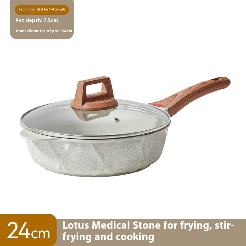 Household Non-stick Binaural Stew Pot
