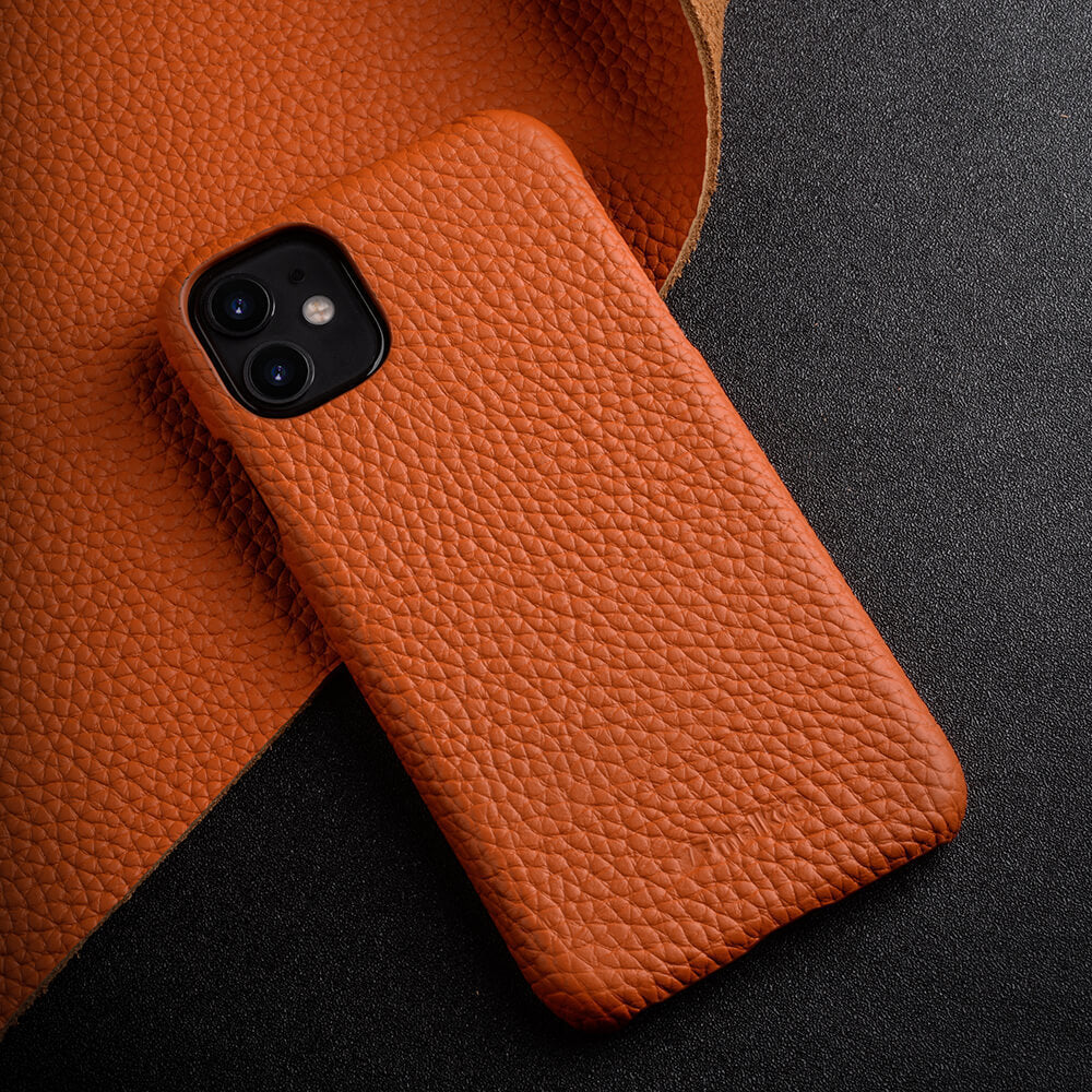 Compatible with Apple , Leather anti-fall protective cover phone case