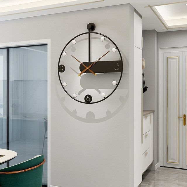 Modern Minimalistic Living Room Home Wall Clock