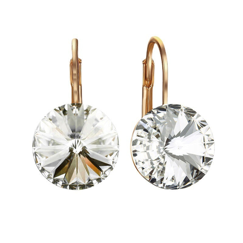 High-grade Multicolor Crystal Earrings For Women