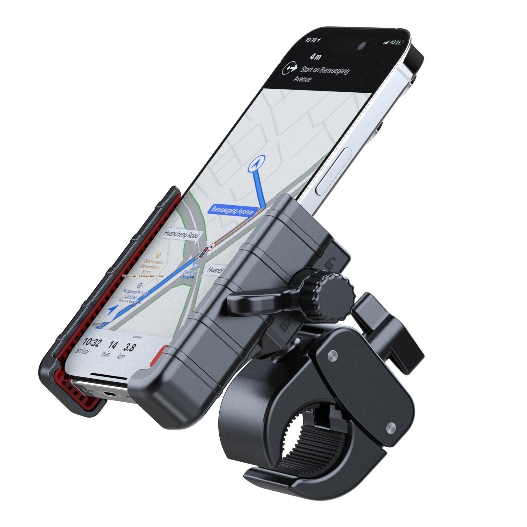Motorcycle Electric Bicycle Cellphone Holder Navigation Bracket