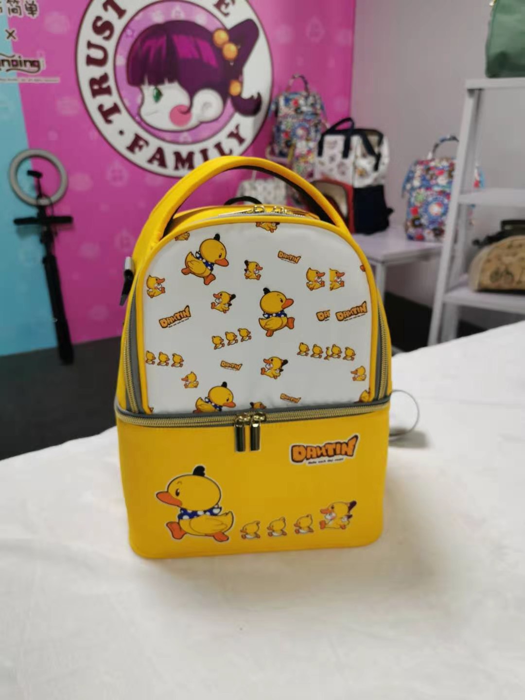 Sac à Langer Sac Isotherme Biberon Sac Rangement Maman pour Affaires de Bébé Accessoires Poussette