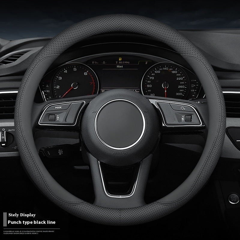 Car Steering Wheel Cover Non-slip Anti-sweat Ultra-thin D Type