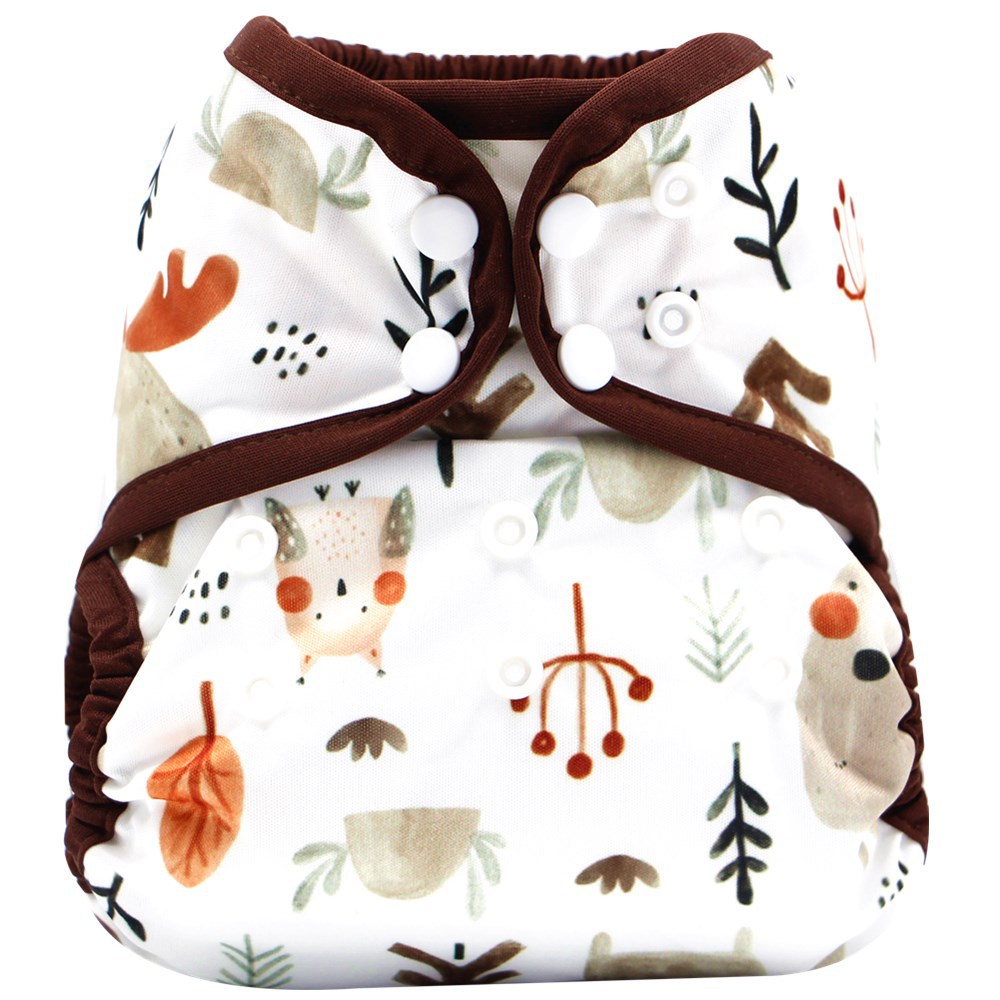Baby Breathable Waterproof Diaper Washable And Adjustable