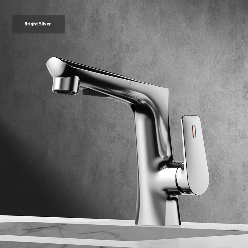 Washbasin Faucet Lifting Pull-out Type