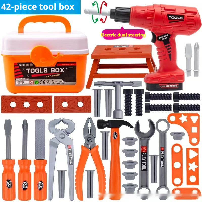 Children's Tool Kit Baby Simulation Repair Tool Electric Drill Screwdriver Play House Toy