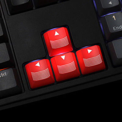 Mechanical Keyboard Personalized Transparent Key Hat Direction Key