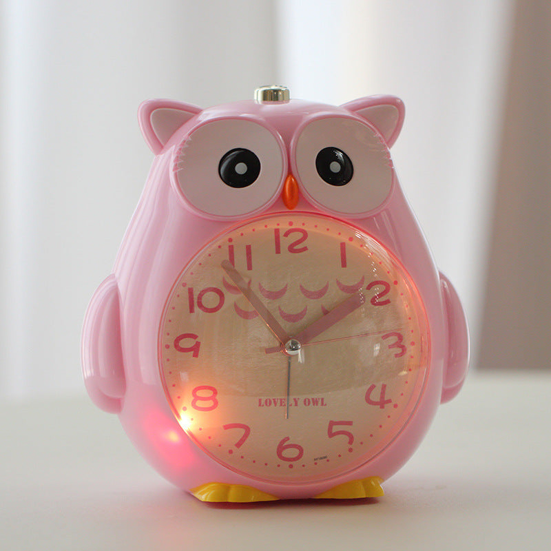 Student Cute Creative Multi-function Mute Bedside Luminous Lazy Alarm Clock