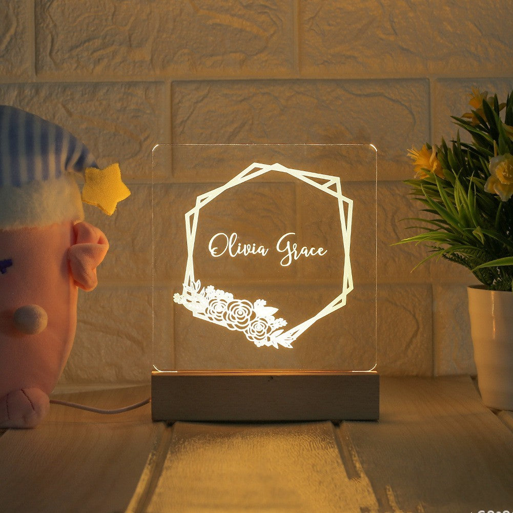 LED Bedside Lamp Children's Cartoon
