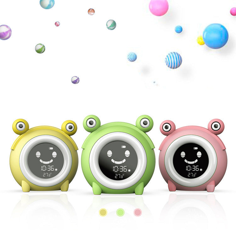 Smart sleep alarm clock with night light