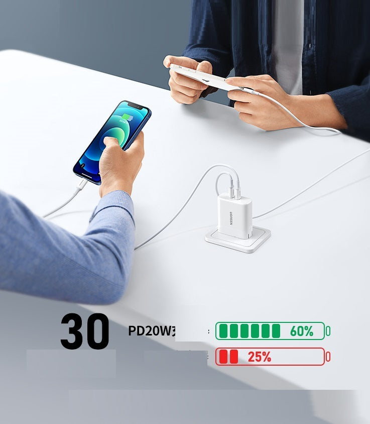 Universal Dual-port Quick-charge Typec Multi-port Charger