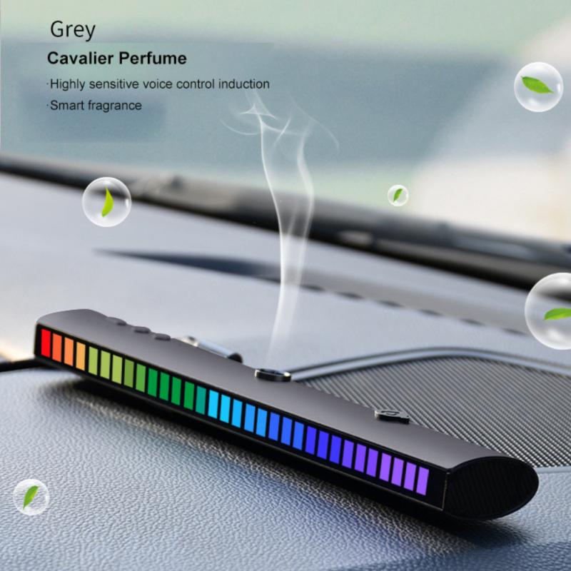 Car Aromatherapy Voice-activated Rhythm Light