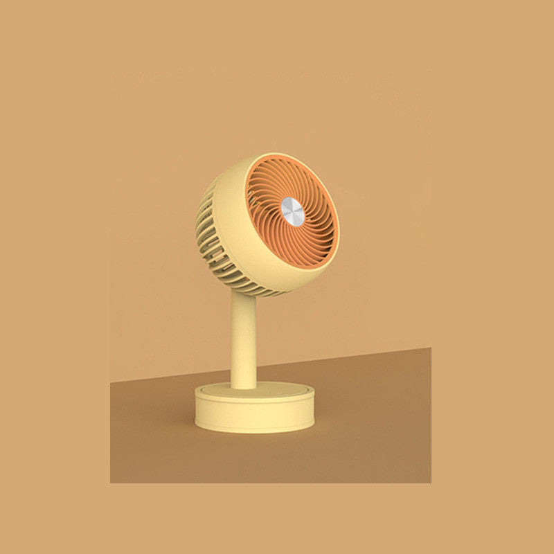 Portable Desktop Small Fan Desktop Mini Silent Rechargeable
