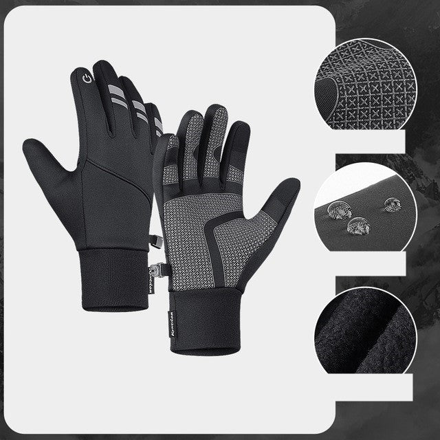 General Windproof Sports Cycling Gloves For Autumn And Winter