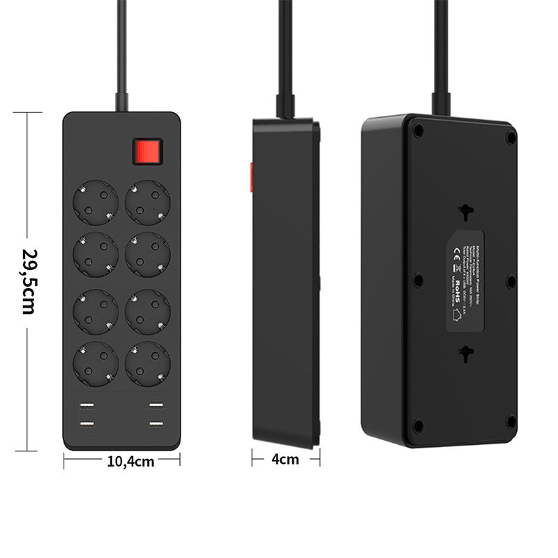 Intelligent Multi-function Power Strip Socket
