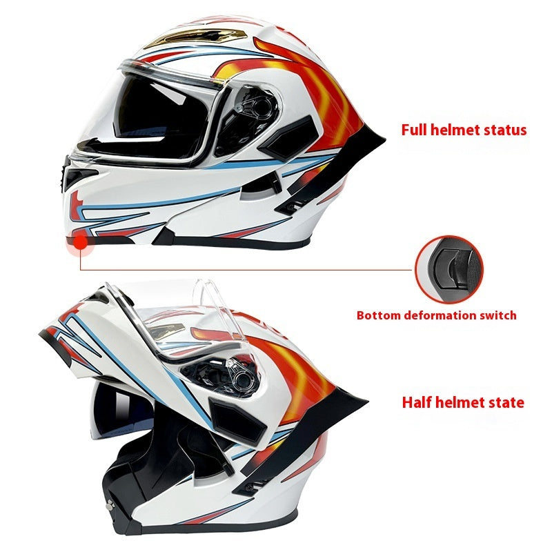 Personalized Big Tail Knight Safety Four Seasons Universal Helmet