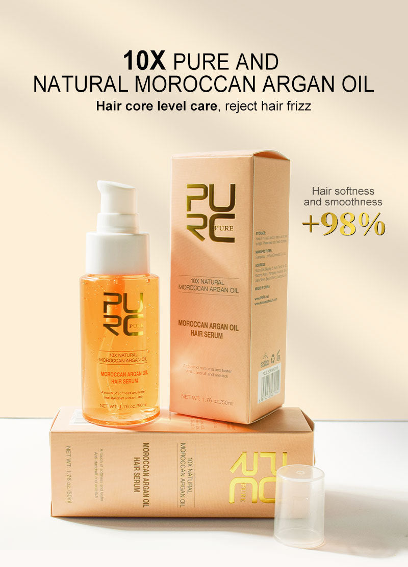 Huile essentielle pour des cheveux doux et brillants