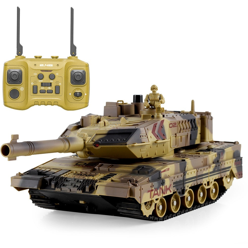 Remote Control Tank Firing Water Pellets Vs Armored Vehicle Model Toy