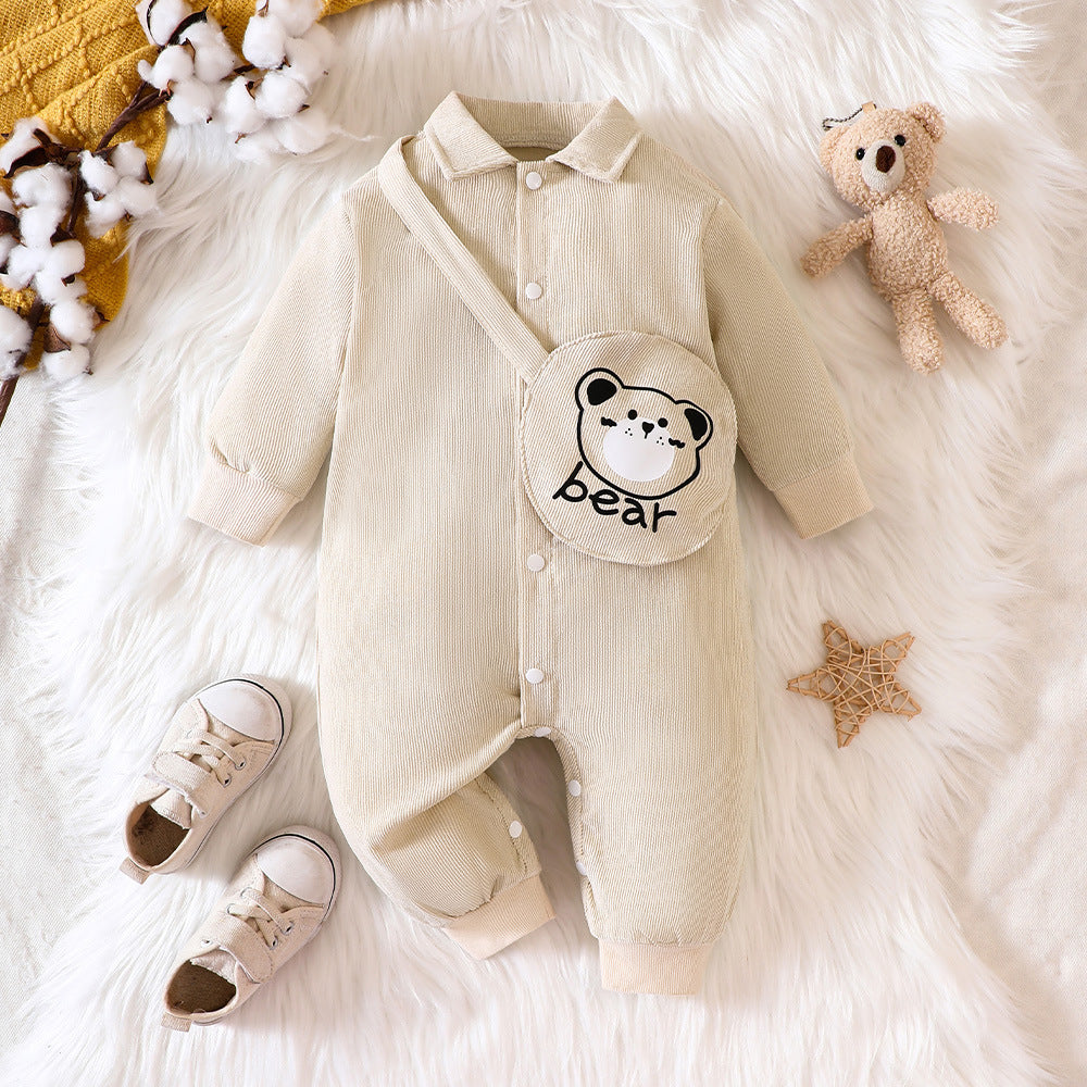 Baby Jumpsuit Spring And Autumn Clothing Class A