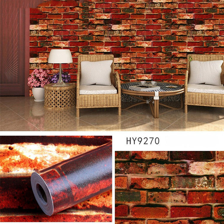Self-pasted Refurbished Wallpaper Waterproof Three-dimensional Printing