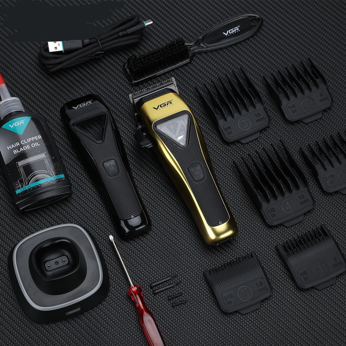 Professional Rechargeable Magnetic Suspension Household Hair Clipper