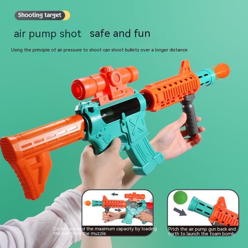 Parent-child Interactive Electric Rotating Target Soft Bullet Gun Educational Toy Sports Shooting Automatic Gun Target