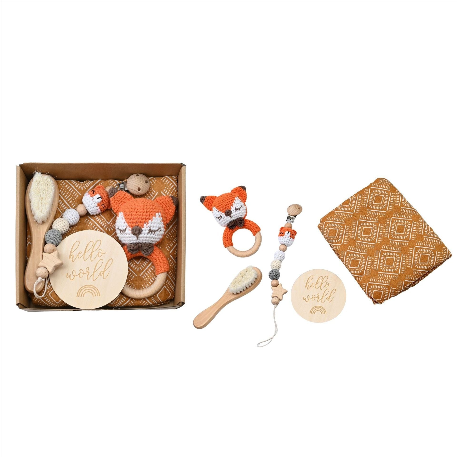 Baby Newborn Gift Rattle Drum Suit