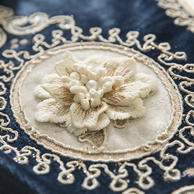 Shading Embossed Curtain Cloth Embroidered Yarn