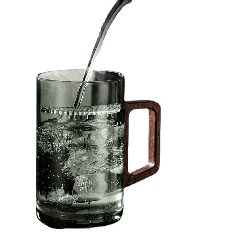 Strainer Tea Brewing Cup Tea Water Separation Teacup With Crescent Moon
