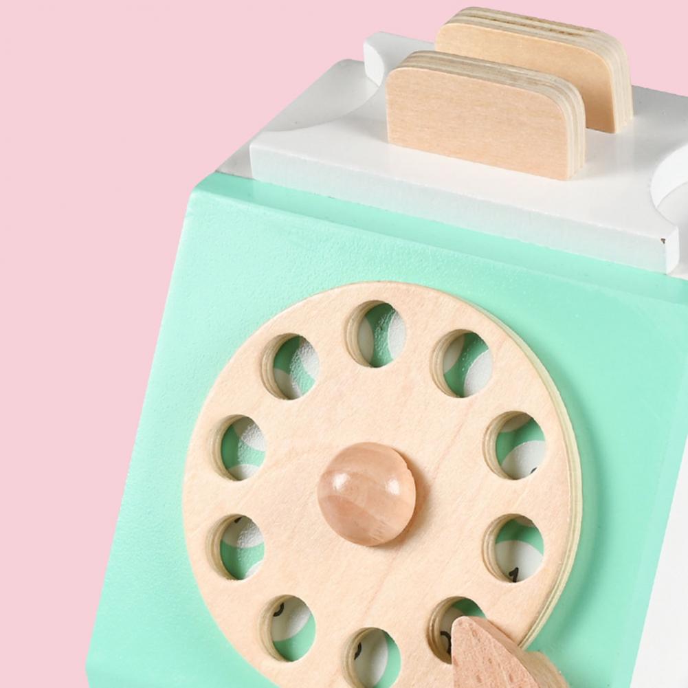 Boys And Girls Simulation Vintage Telephone Landline Play House Toy Set
