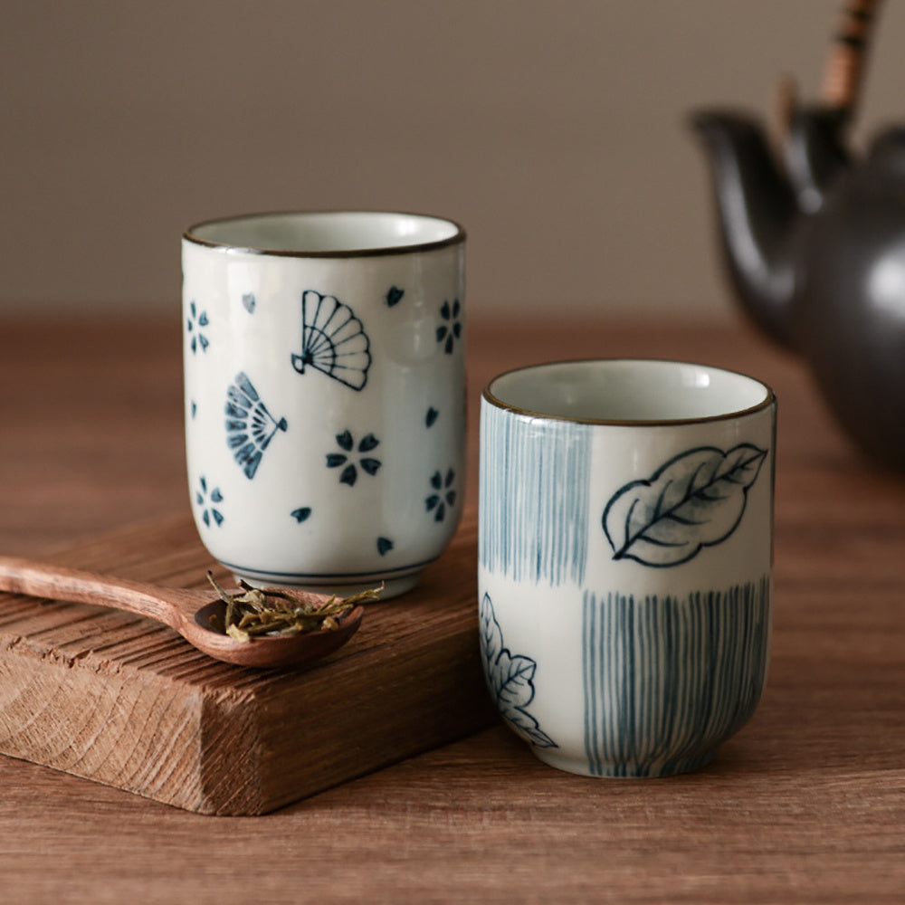 Home Straight Ceramic Small Tea Cup